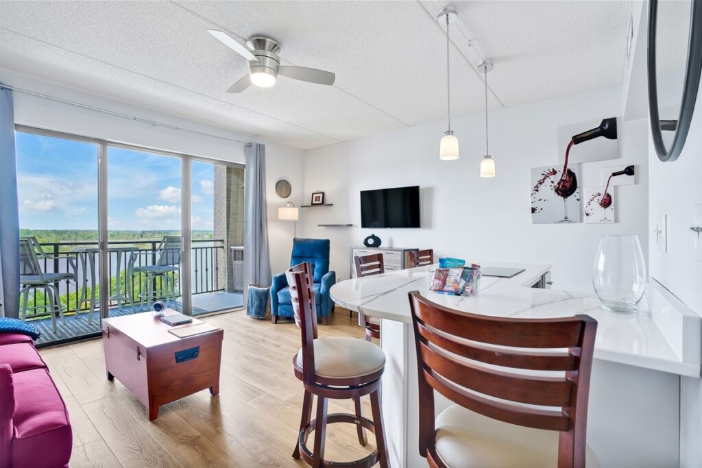 Wilmington Vacation Homes The View property living room